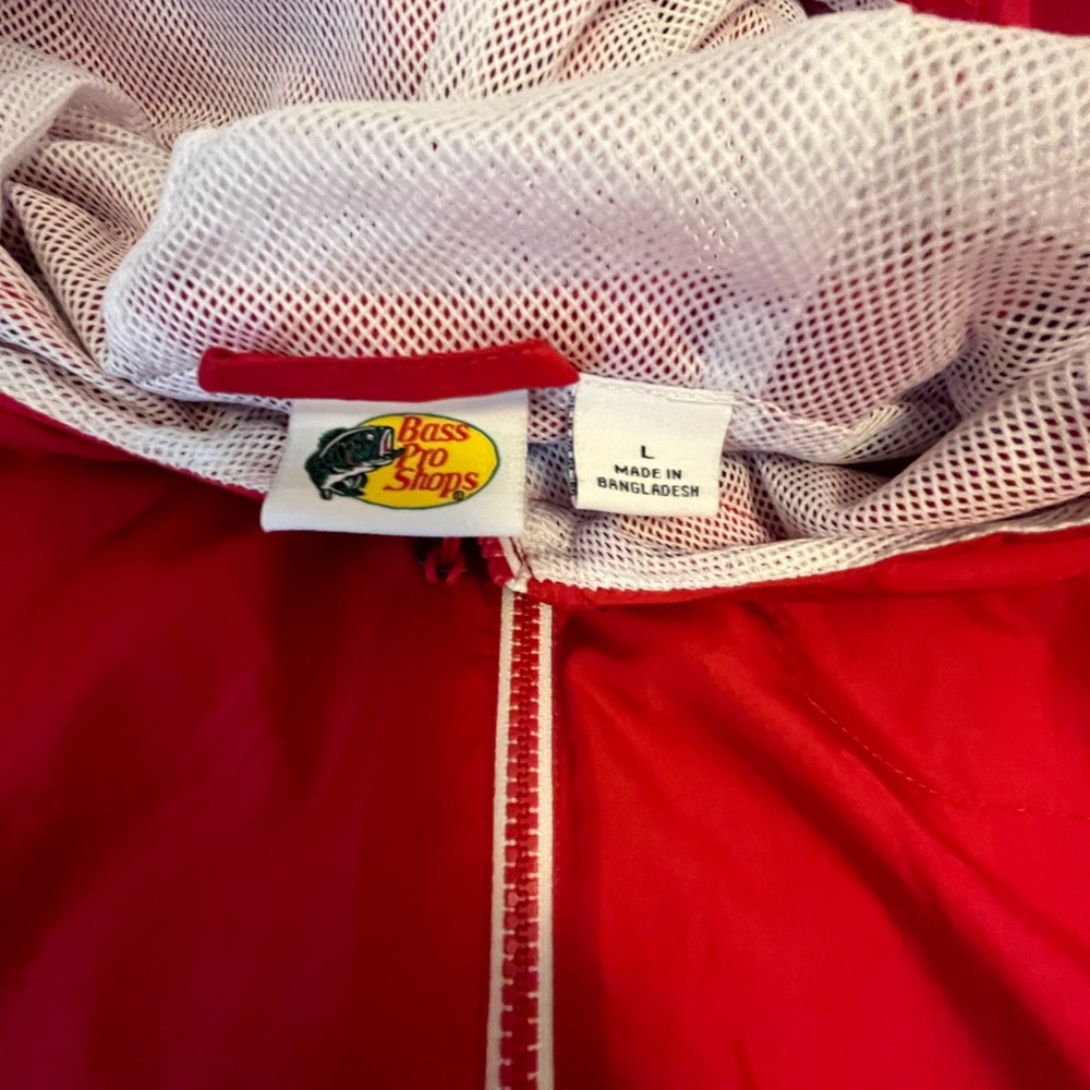 Vintage Bass Pro Shop Rain Jacket Gem